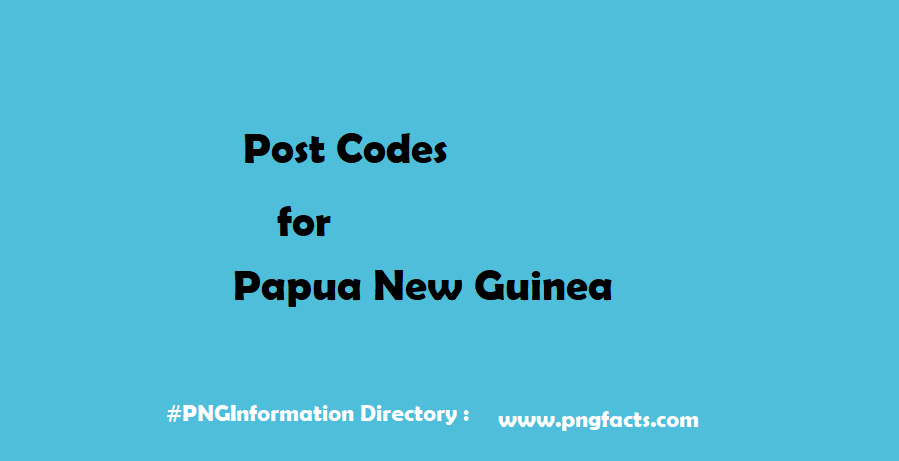 PNG Post Codes 