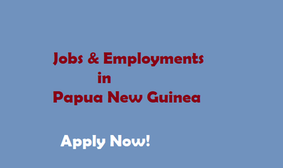Jobs and employments in PNG
